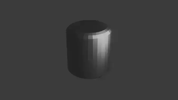 low poly metal crate and barrel 