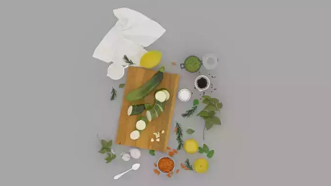 Vegetables and Cumber Combs