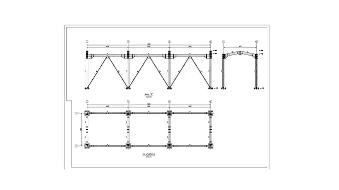 Steel Industrial Shed