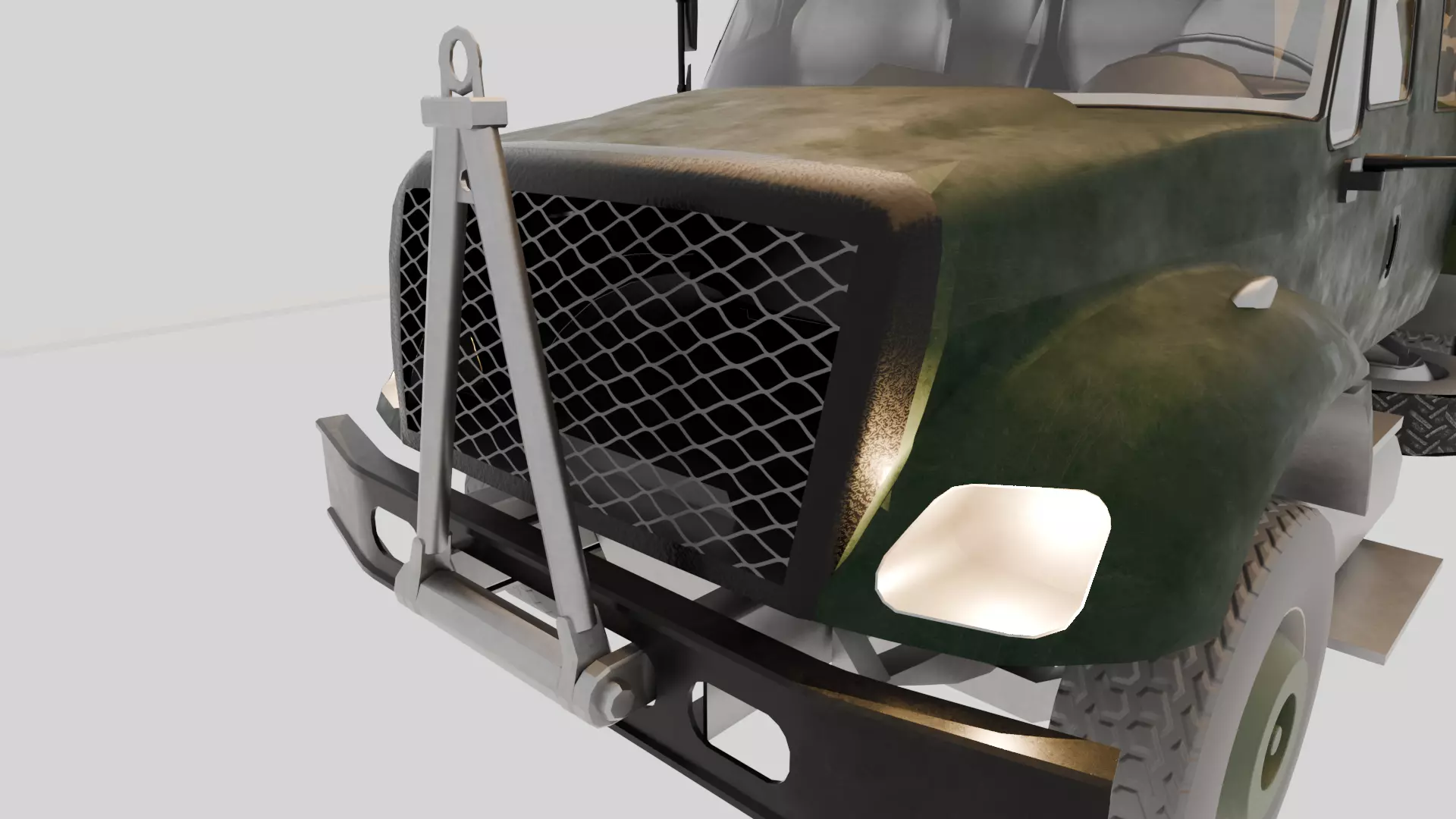 Military Truck 3D Model - High Quality Game Ready Detailed 3D model_8