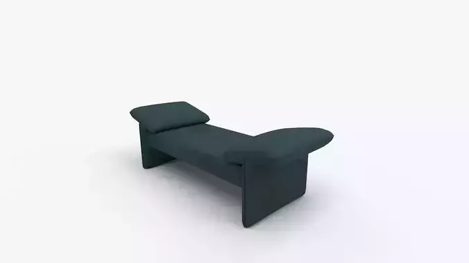 Hughes Daybed 3D model 4