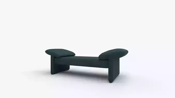 Hughes Daybed 3D model 5