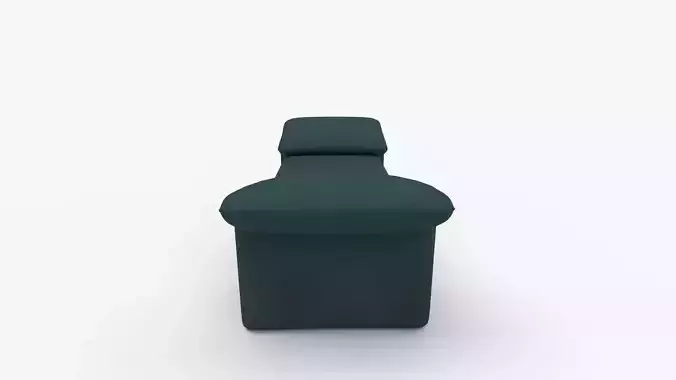 Hughes Daybed 3D model 3