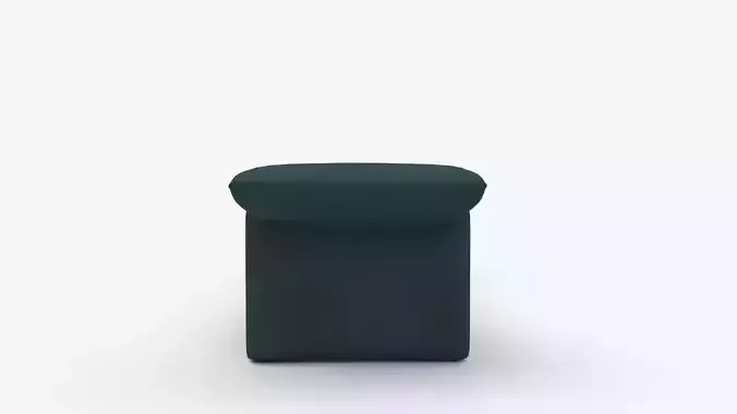 Hughes Daybed 3D model 2