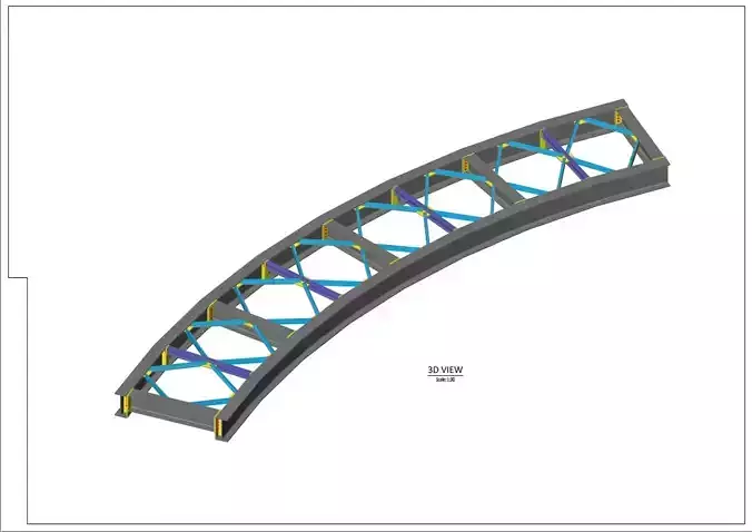 Curved Steel Structure