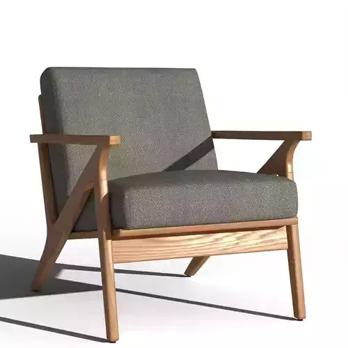 Cavett Ash Wood Chair Taft 3D model
