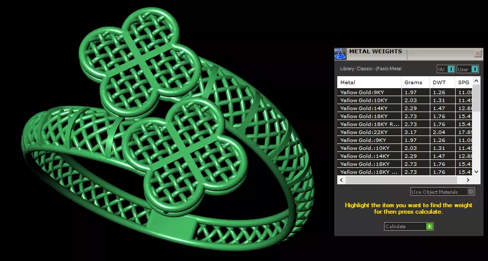Rings 3D print model_3