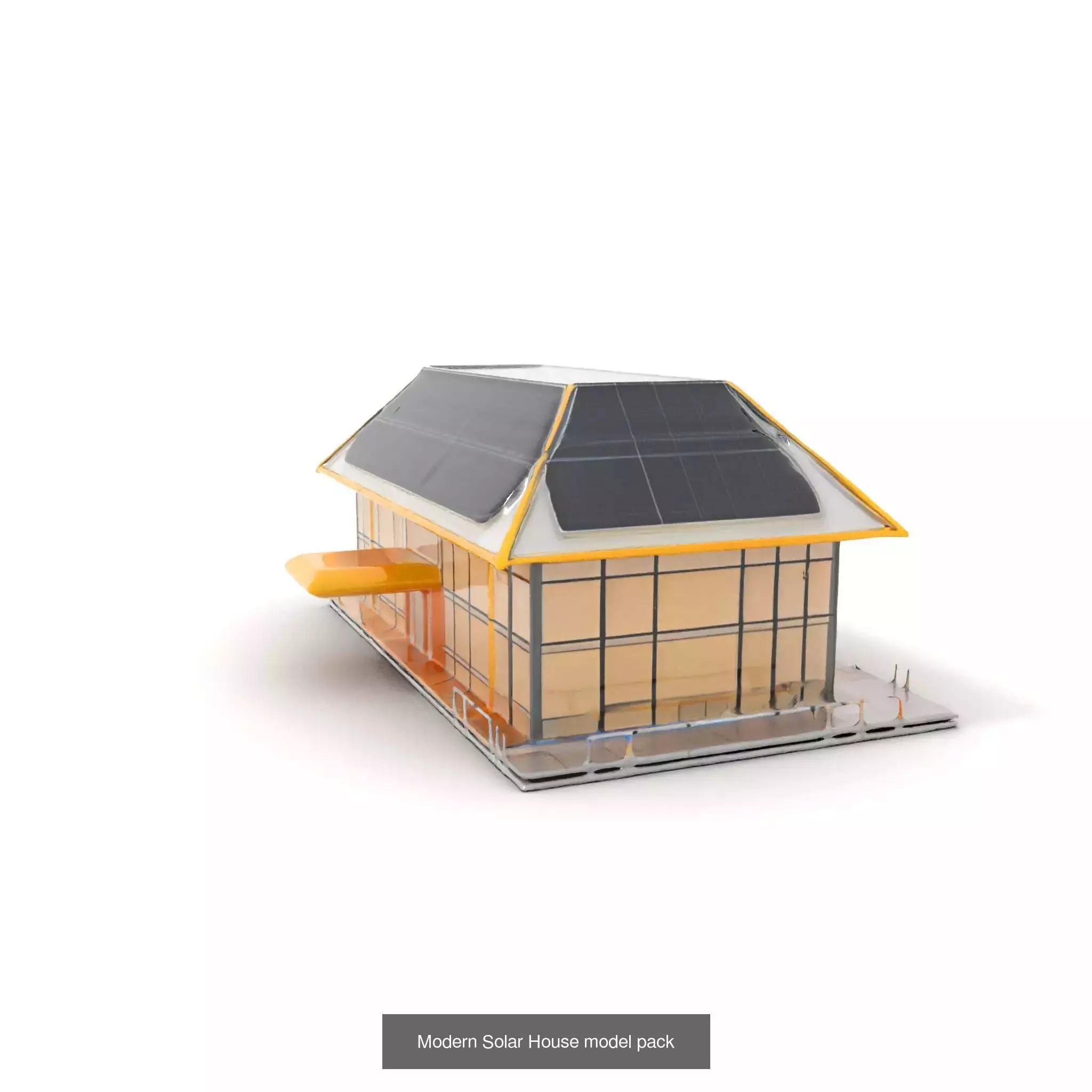 Industrial Architecture 3D Models Pack 3D Model Collection_57