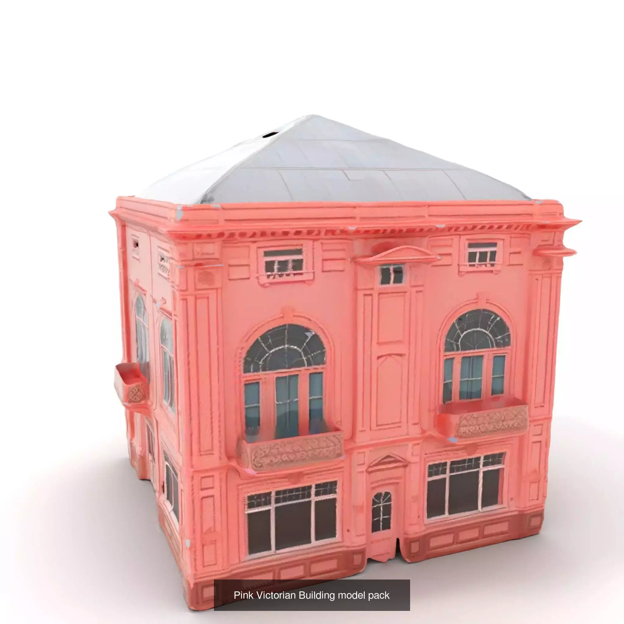 Industrial Architecture 3D Models Pack 3D Model Collection_51