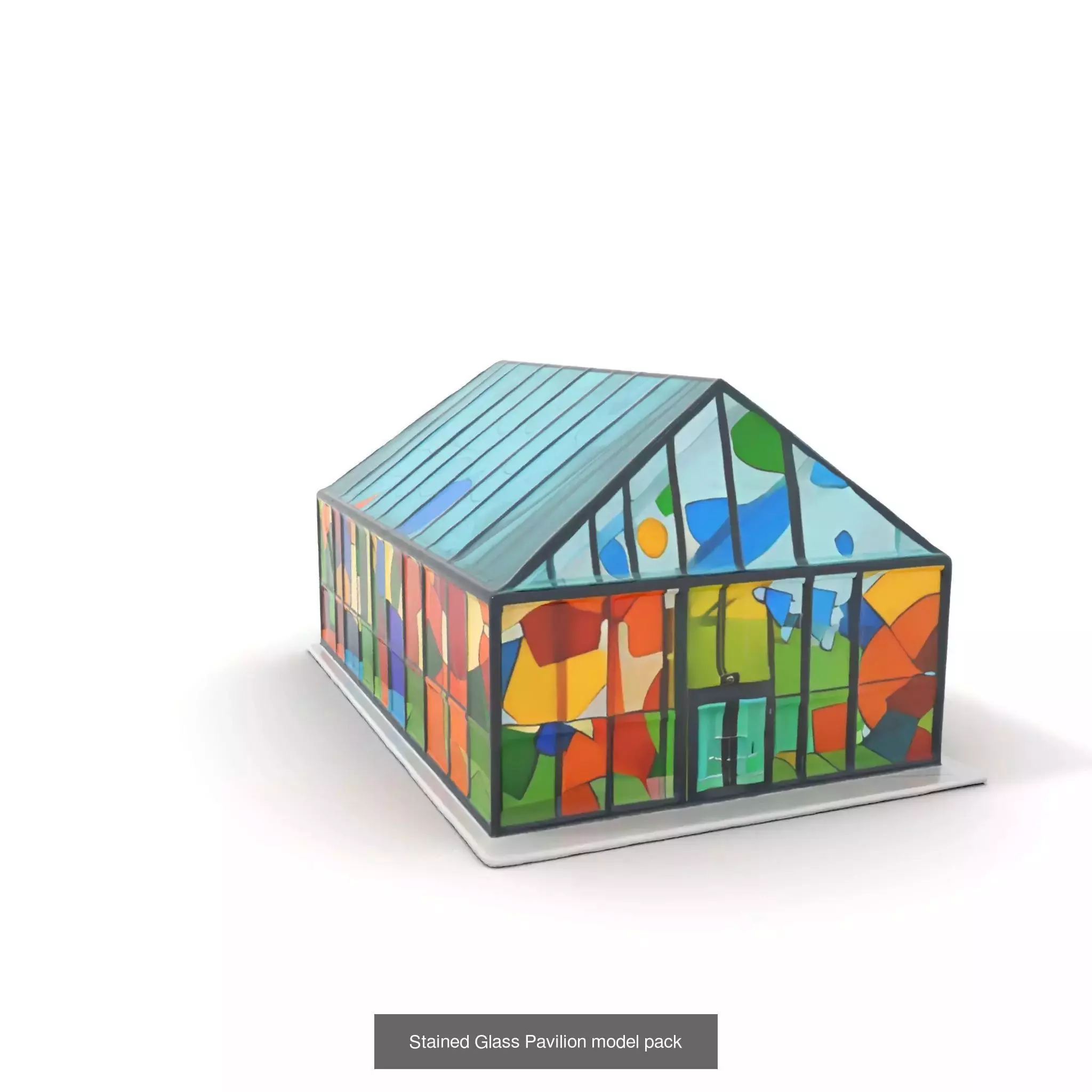 Industrial Architecture 3D Models Pack 3D Model Collection_44