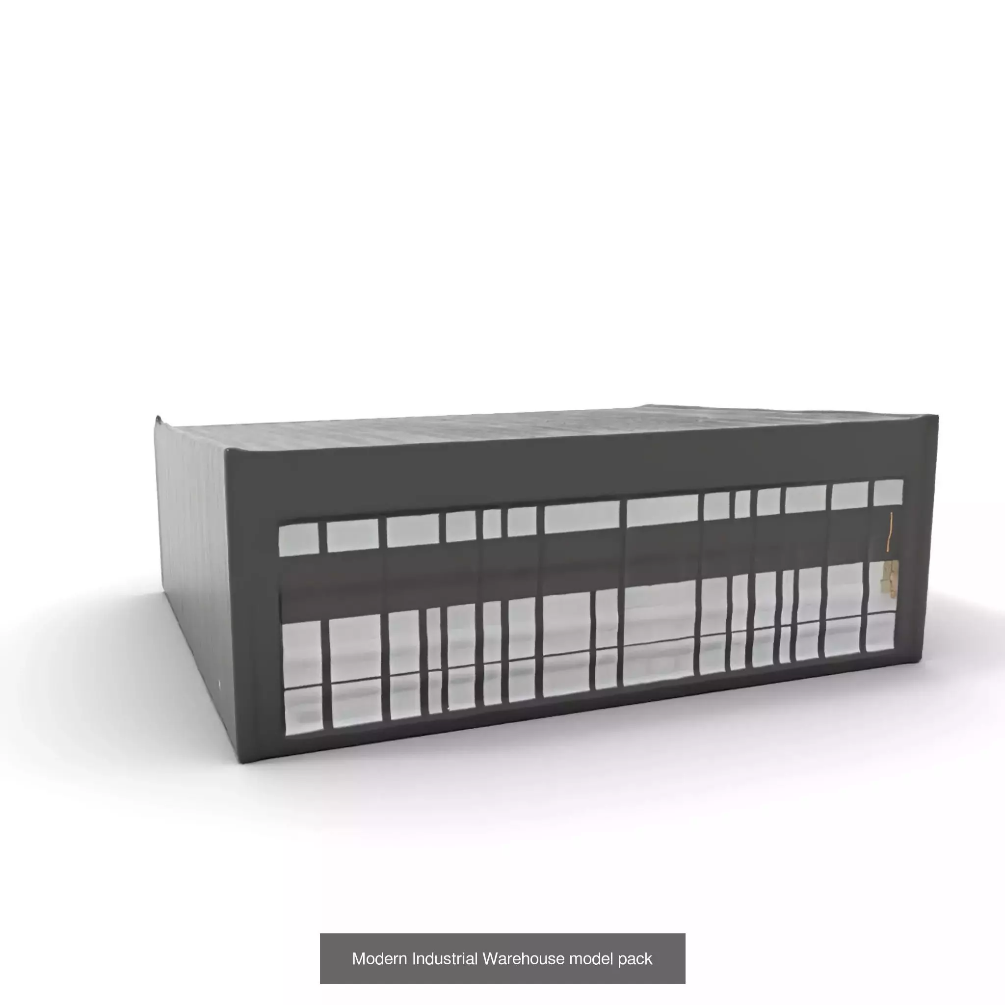 Industrial Architecture 3D Models Pack 3D Model Collection_46