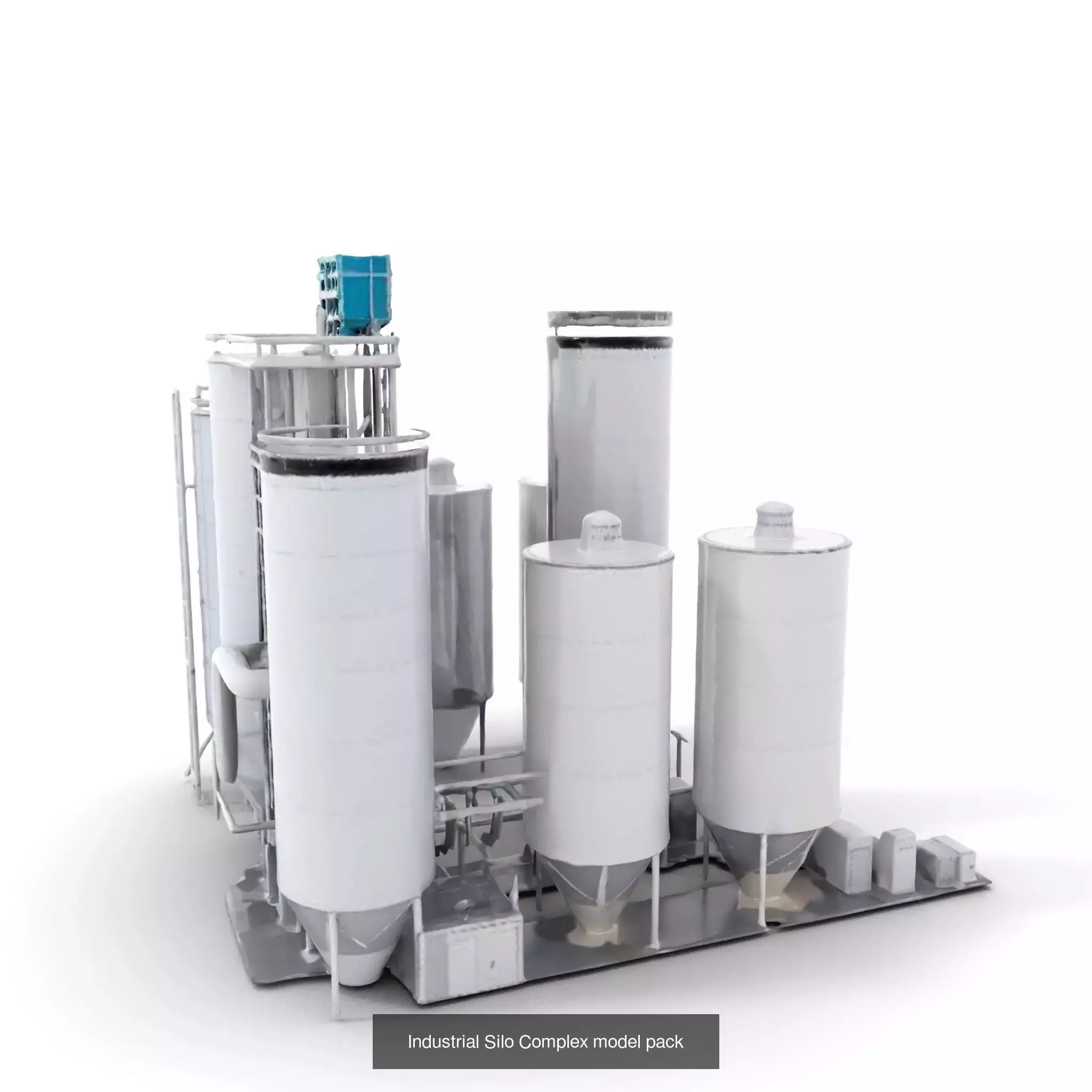 Industrial Architecture 3D Models Pack 3D Model Collection_37