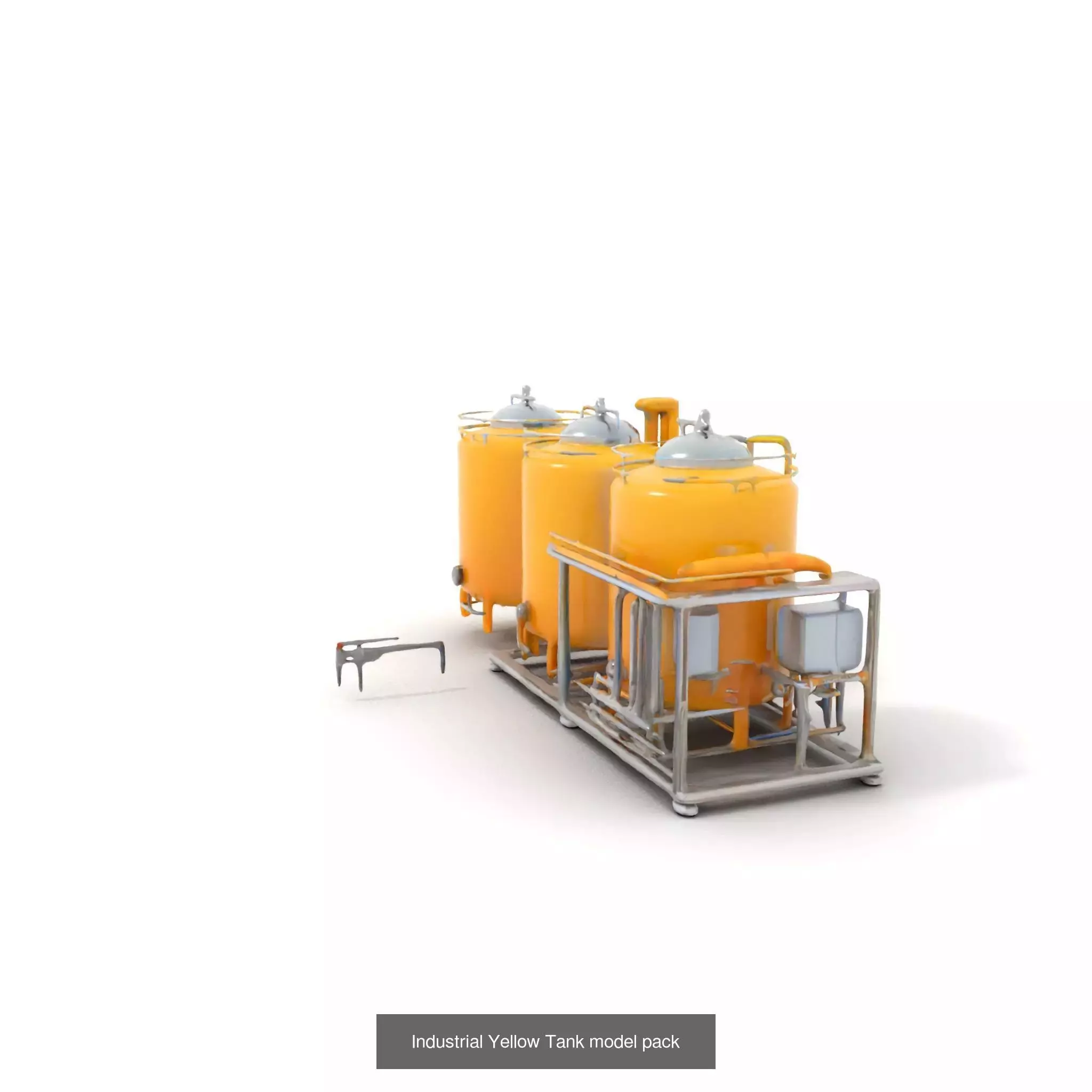 Industrial Architecture 3D Models Pack 3D Model Collection_49