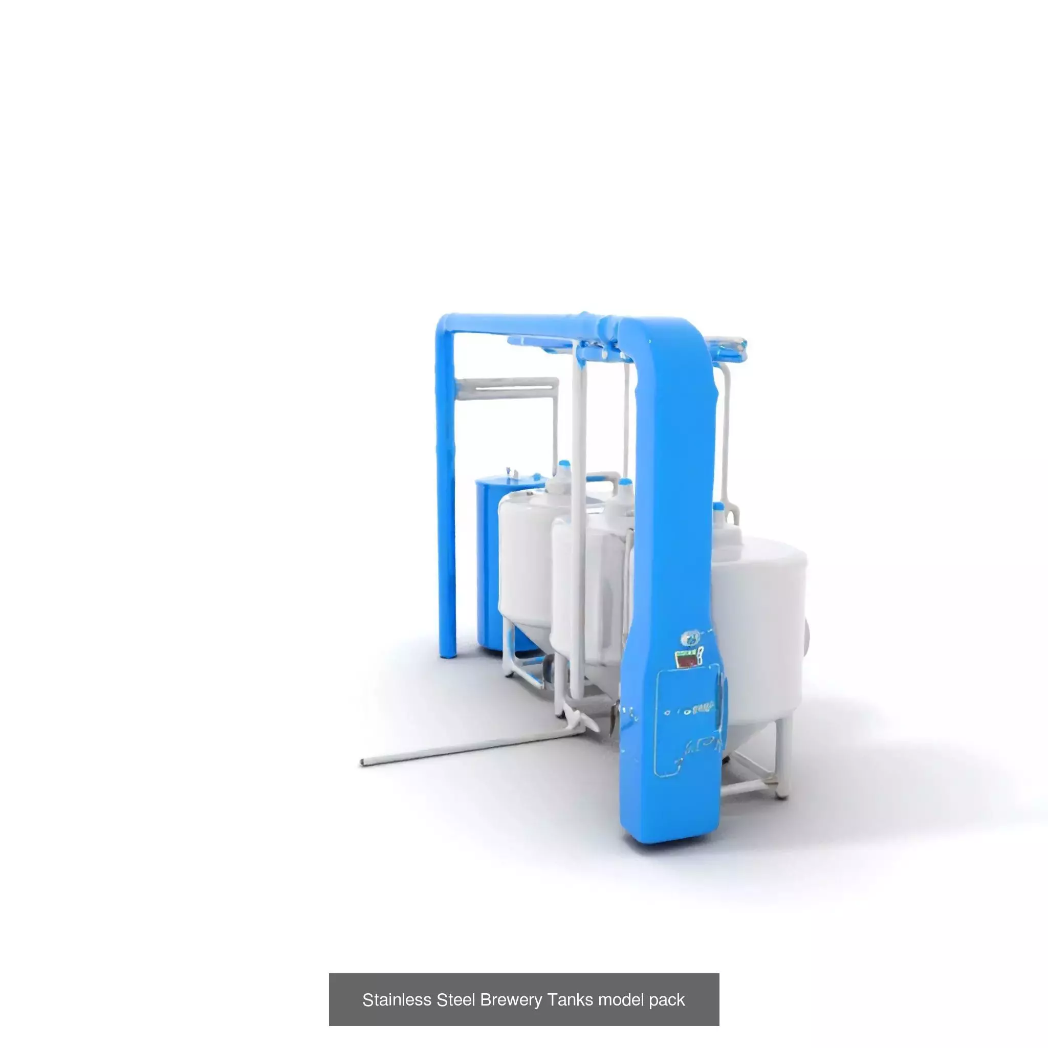 Industrial Architecture 3D Models Pack 3D Model Collection_41