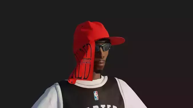 Playboi Carti I Am Music Inspired 3D Model Fully Rigged