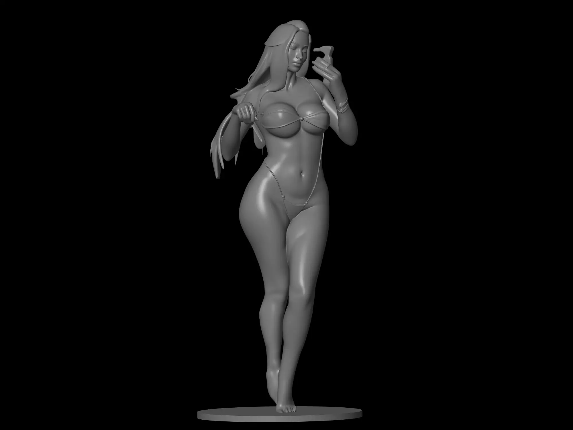 sexy girl 2 3D print model_3
