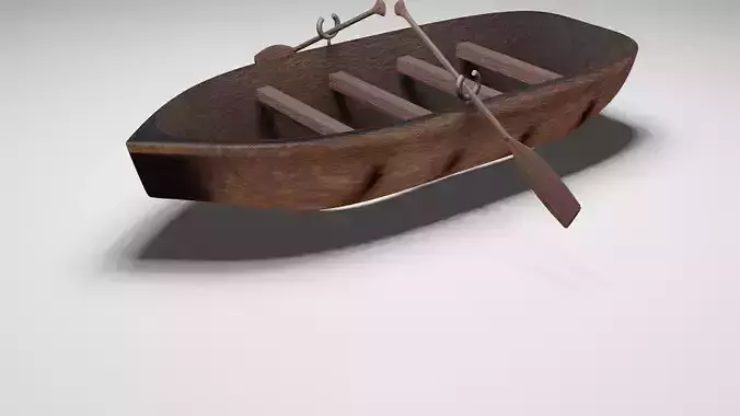 wood boat