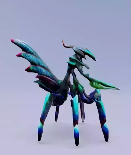 The vornex fantasy monster character