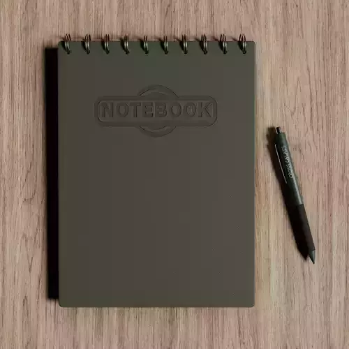 Notebook and Pen