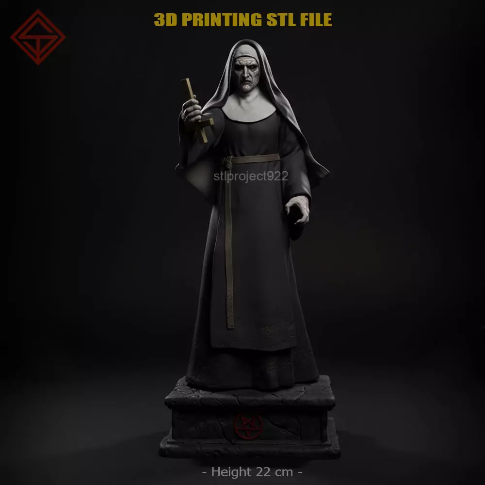 Valak 3D print model