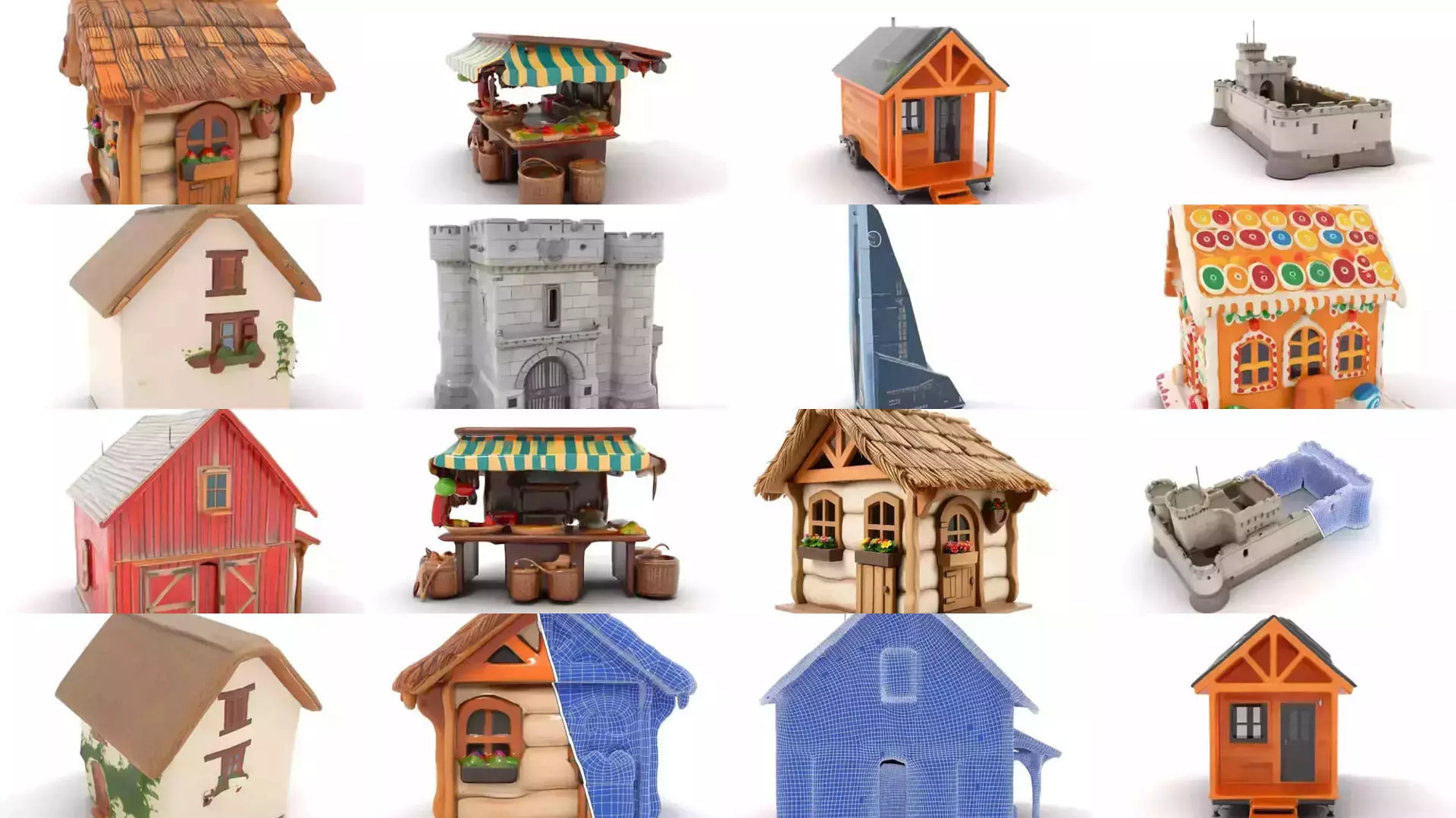 Whimsical Worlds 3D Models 3D Model Collection_47