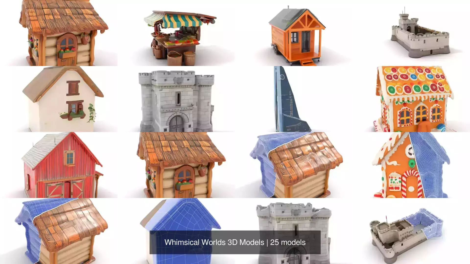 Whimsical Worlds 3D Models 3D Model Collection_48