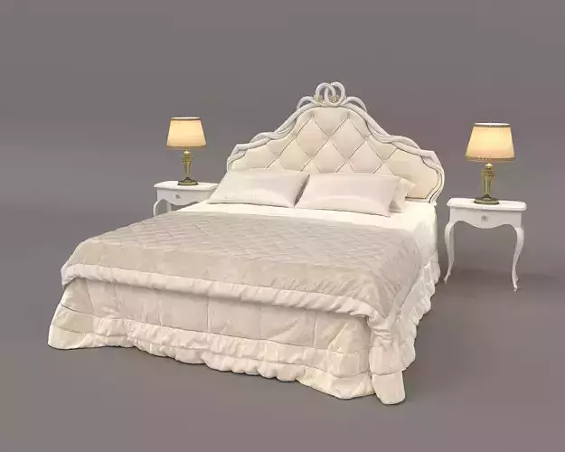 Classic European Style Bed Set 39