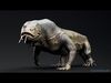 Creature -Reptile Megalania Unreal Engine Project Low-poly 3D model_1