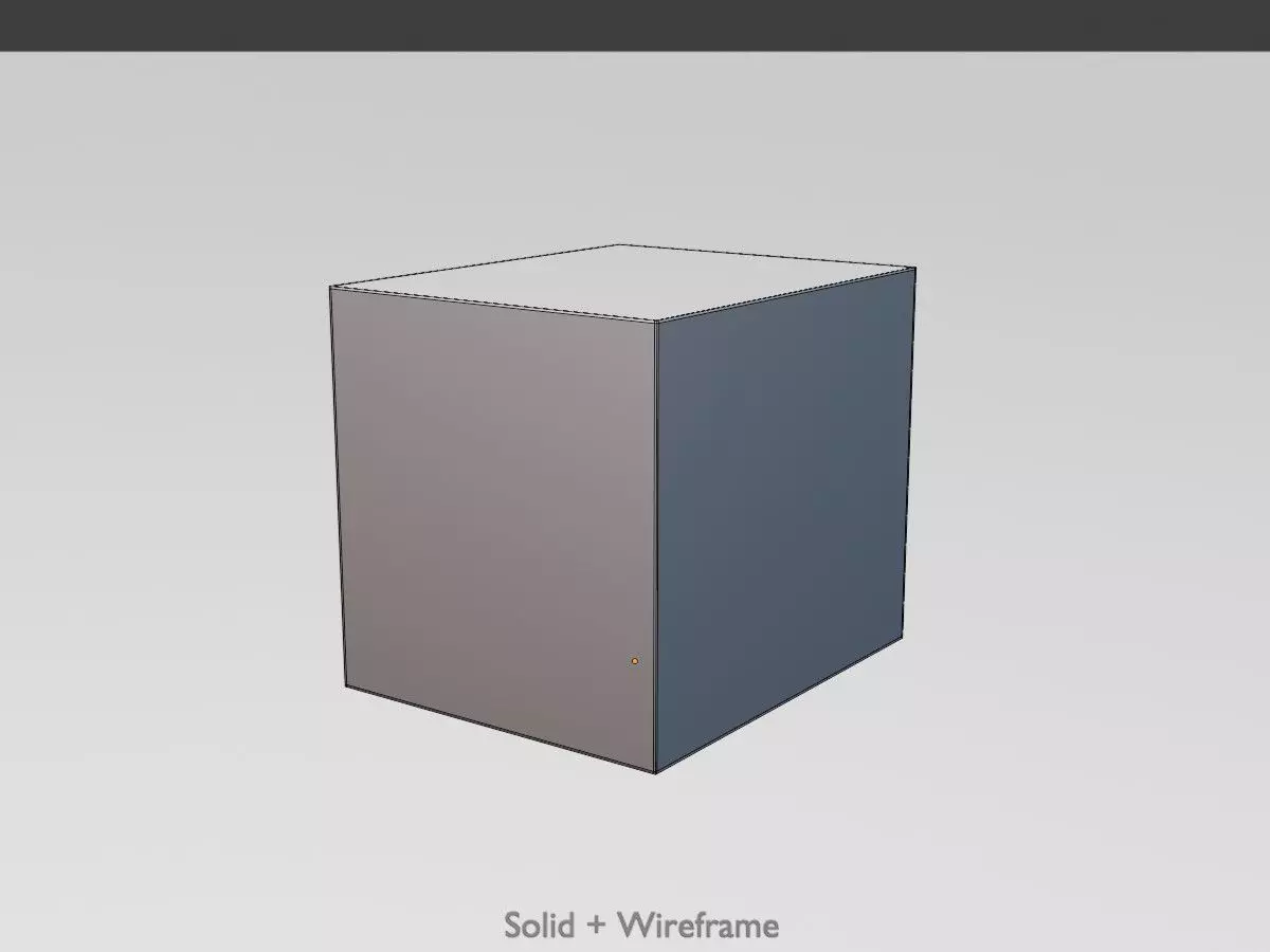 Shipping Container signal orange 10ft Low-poly 3D model_11