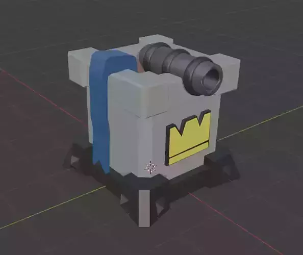 Clash Royale King Tower Default Skin