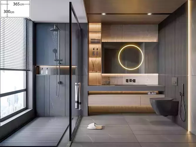 Bathroom 94 3D model