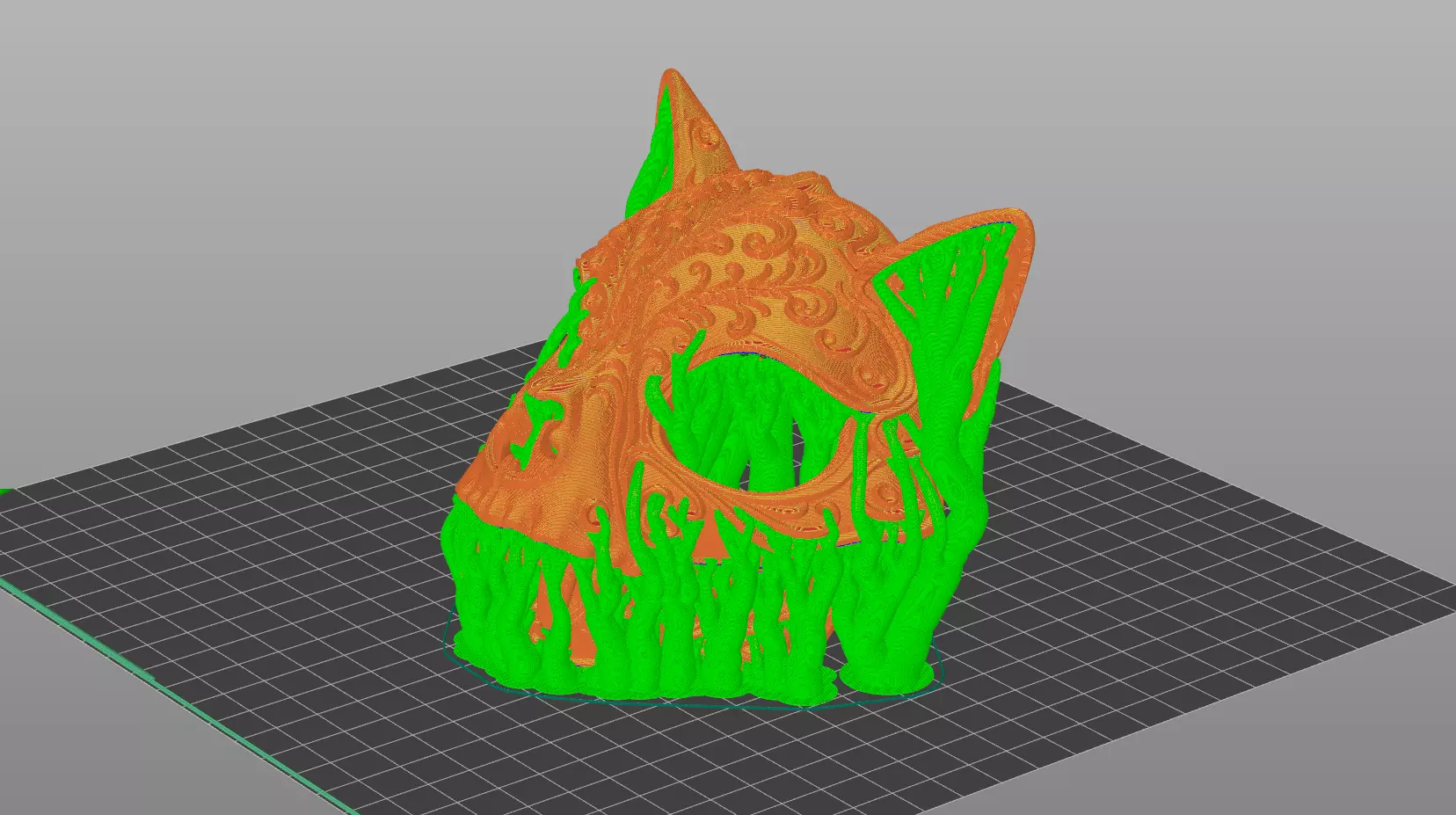 CAT SKULL MASK 3D print model_7