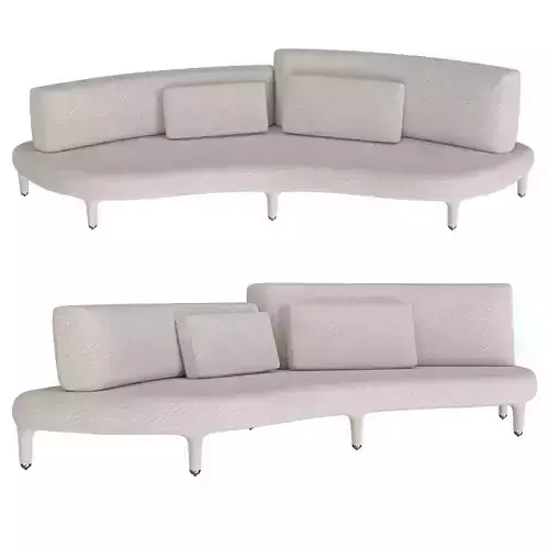 Sofa Delta sagomato