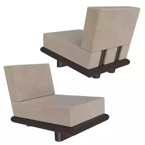 Sofa Velvet grey  frame oak black Ono