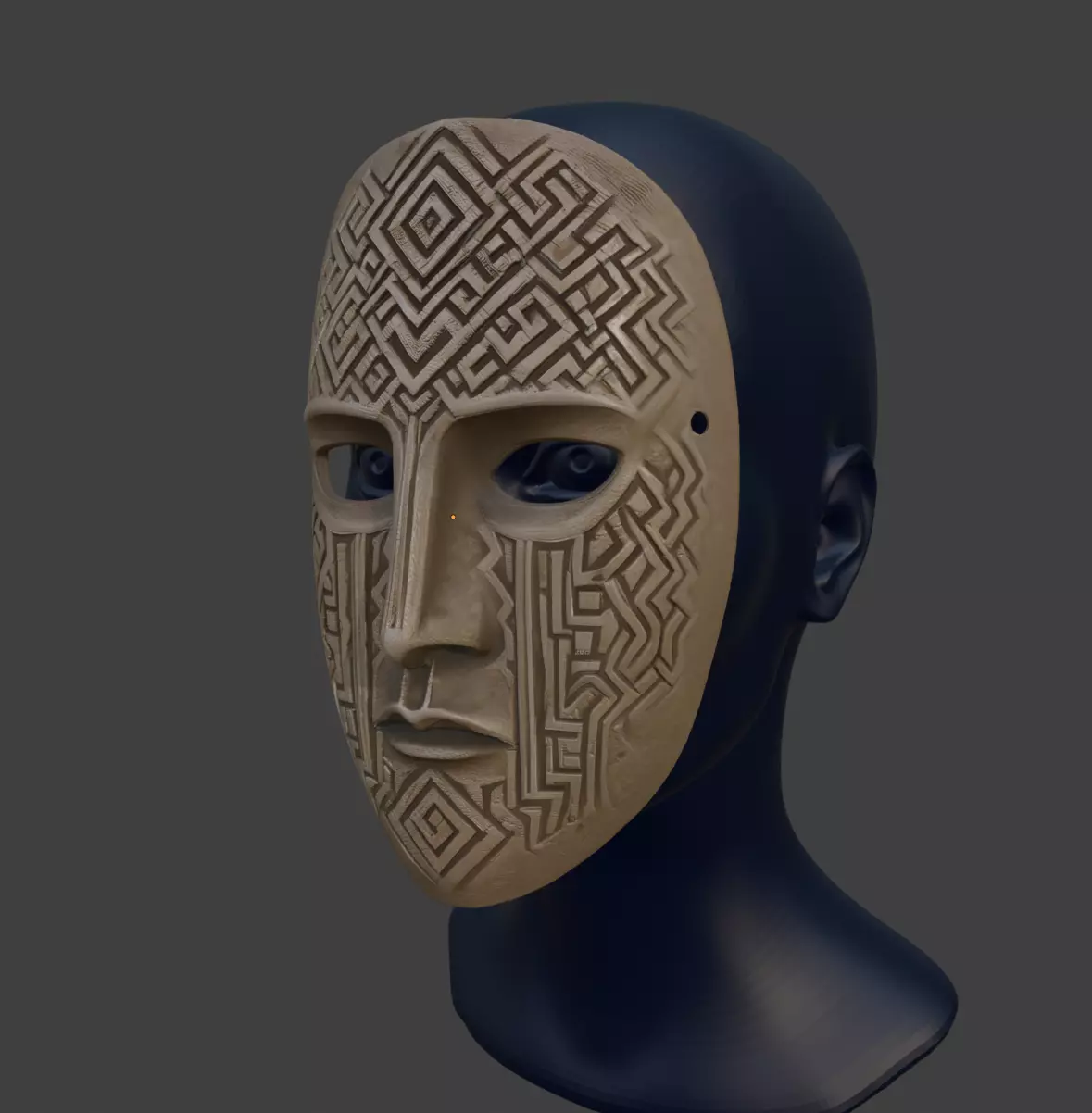 CULTIST MASK 3D print model