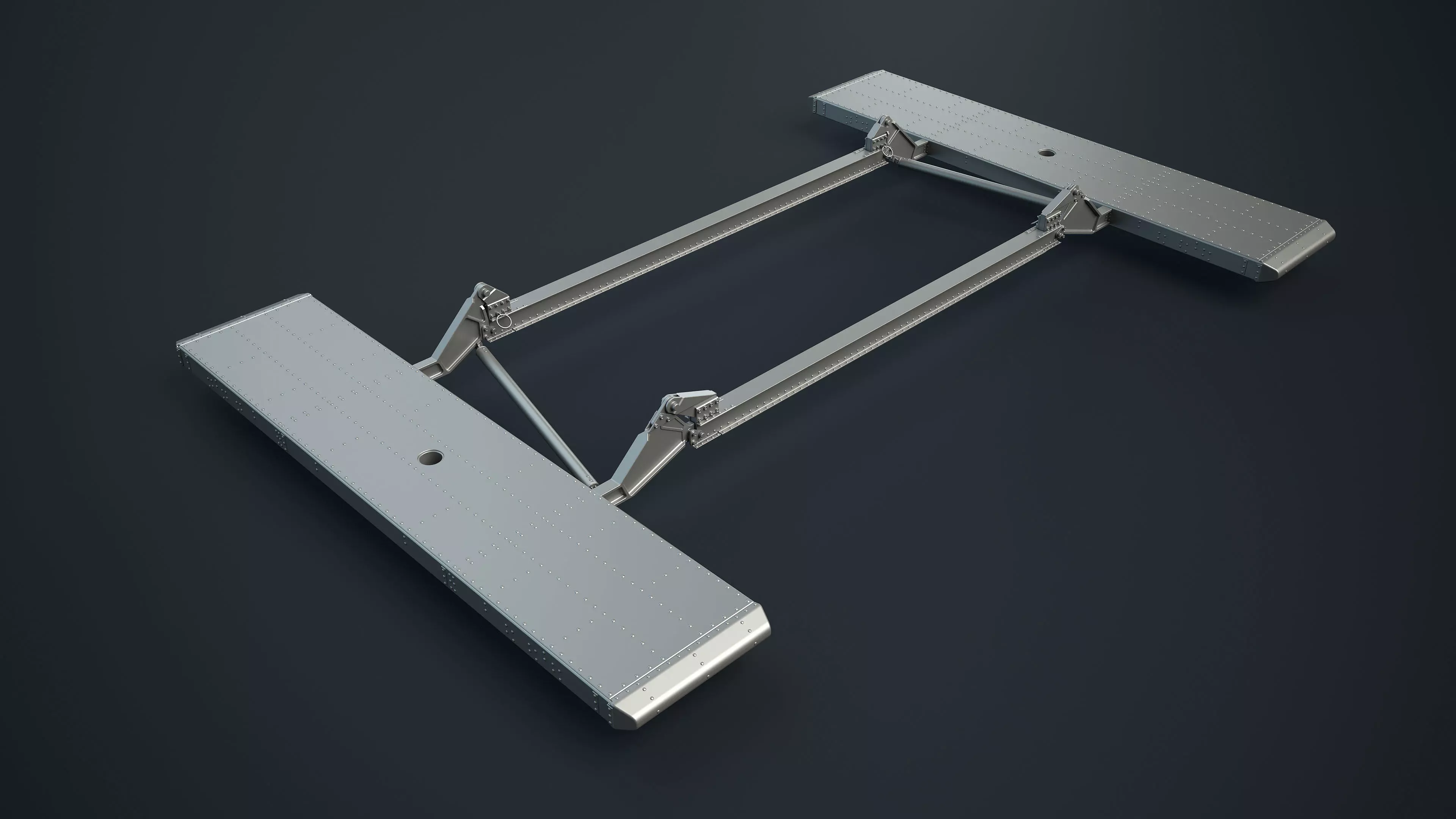 MH-6 EPS Early High-Poly and CAD 3D model_0