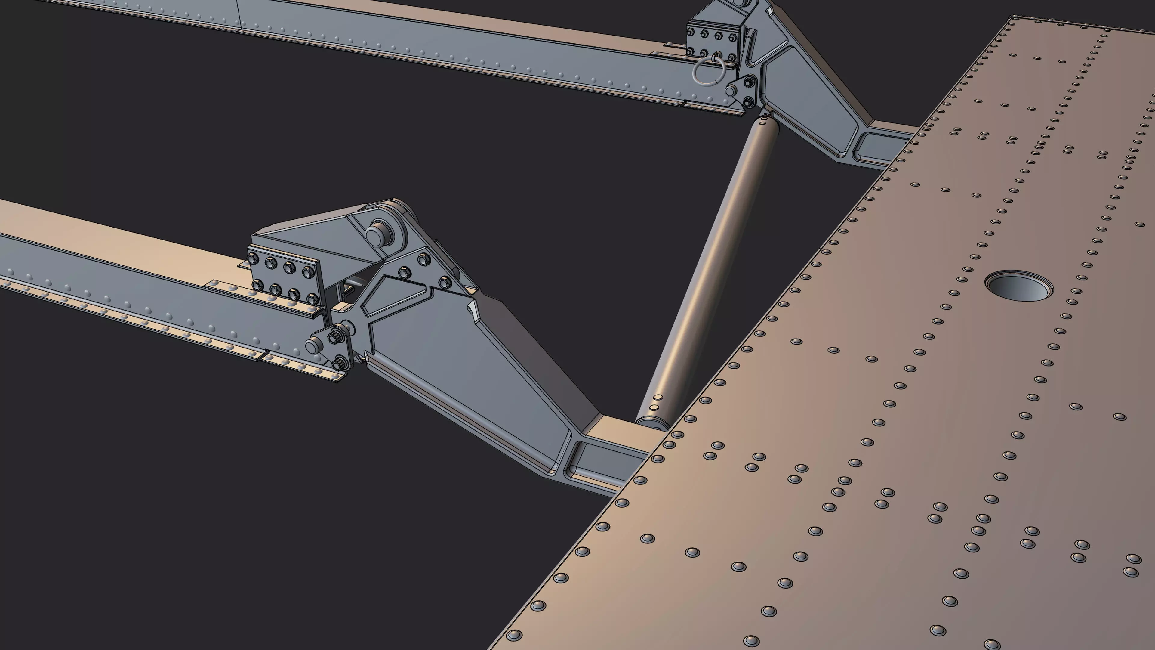 MH-6 EPS Early High-Poly and CAD 3D model_6