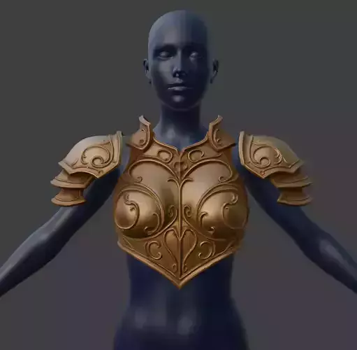 REGAL BREAST ARMOR AND PAULDRONS