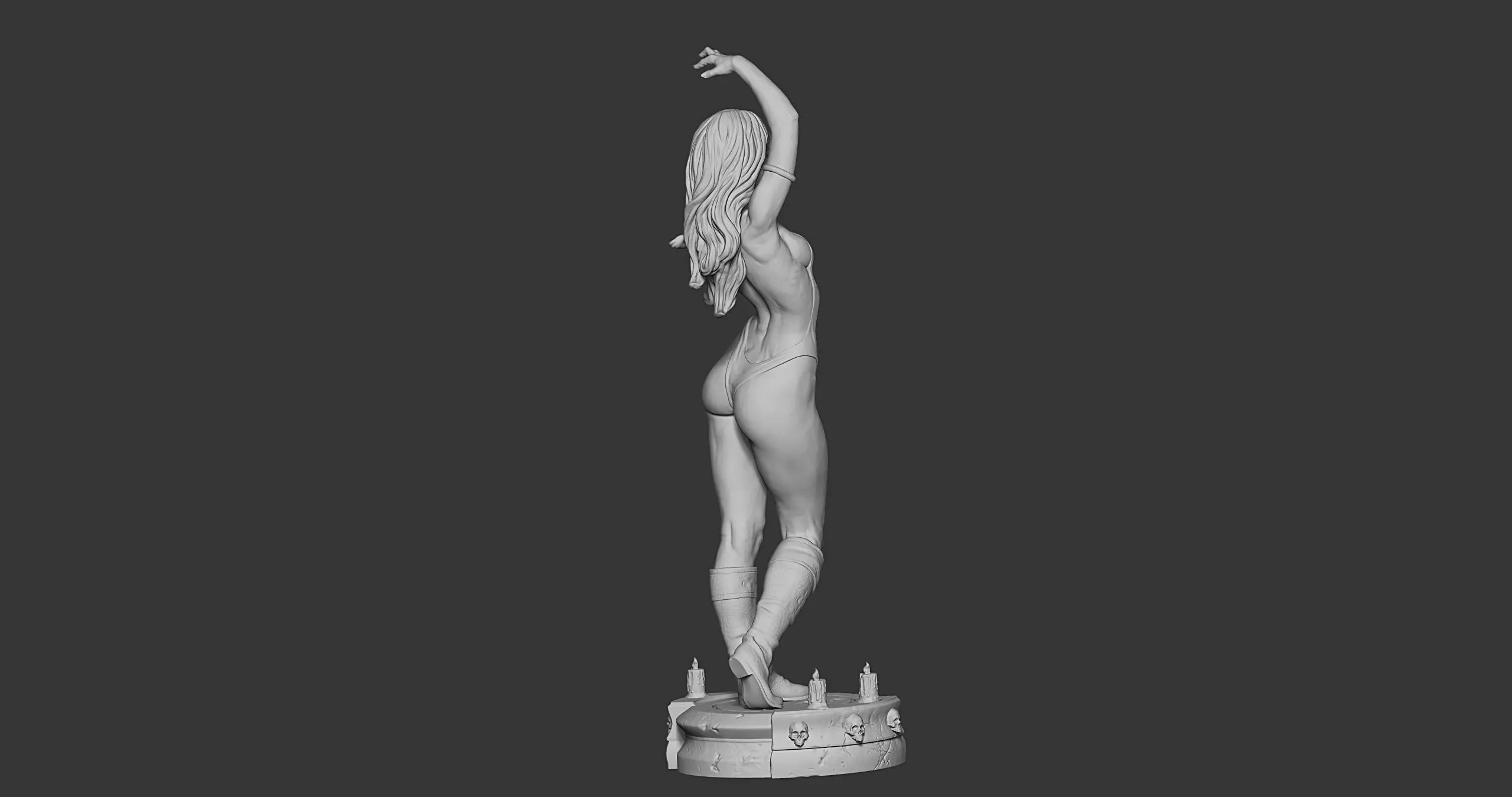 Vampirella 3D print model_17