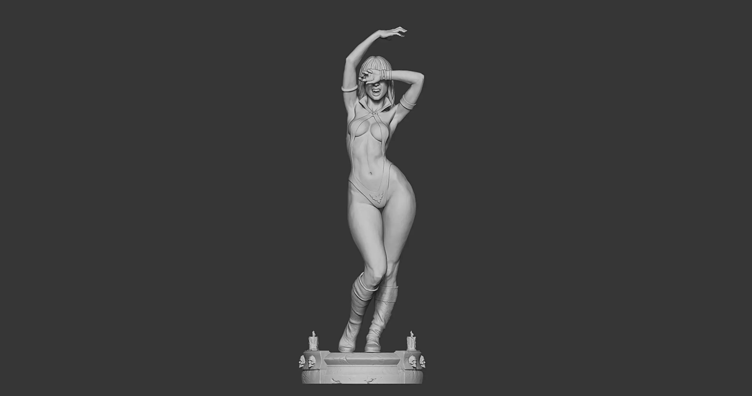 Vampirella 3D print model_11
