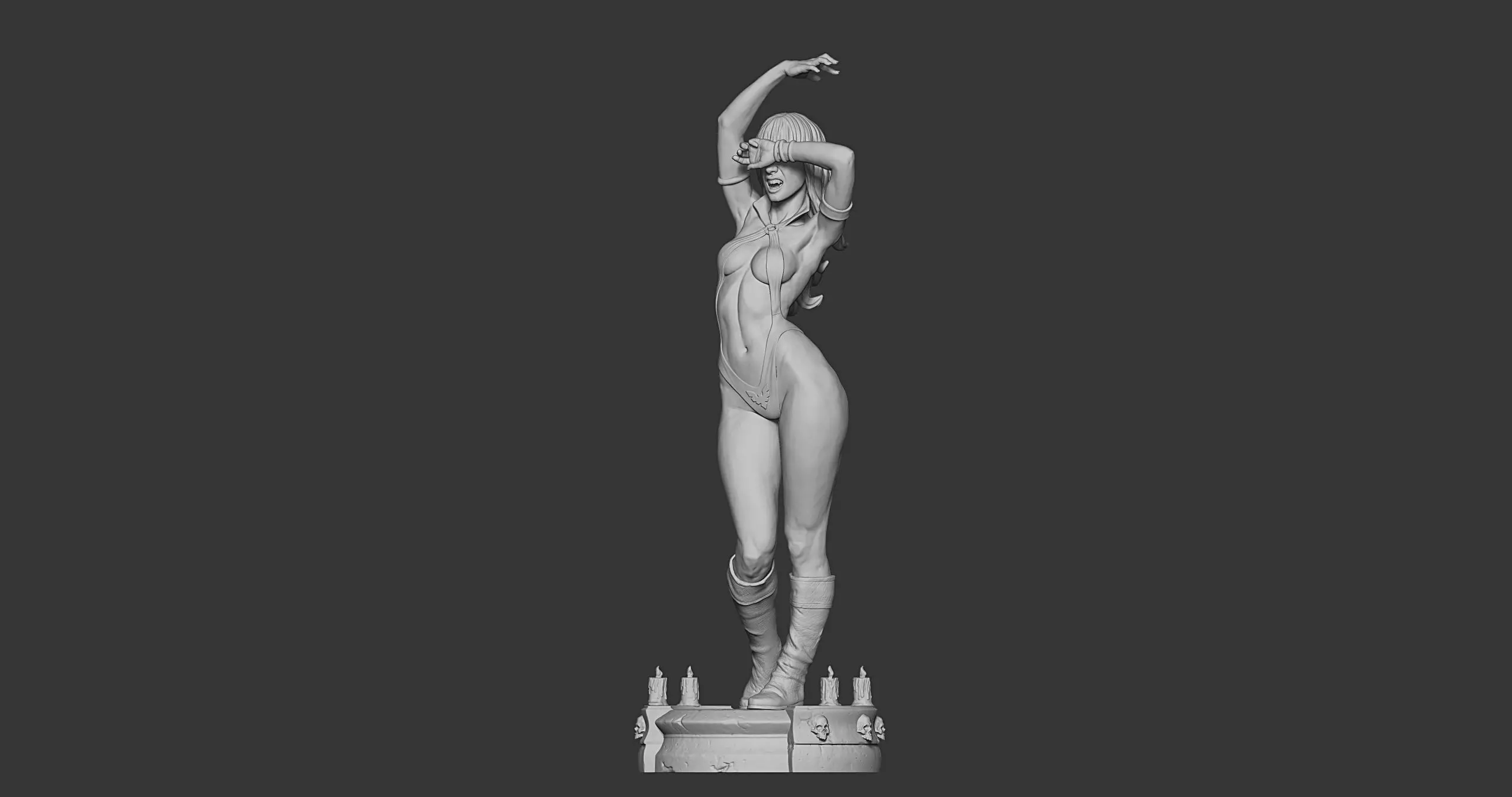 Vampirella 3D print model_12