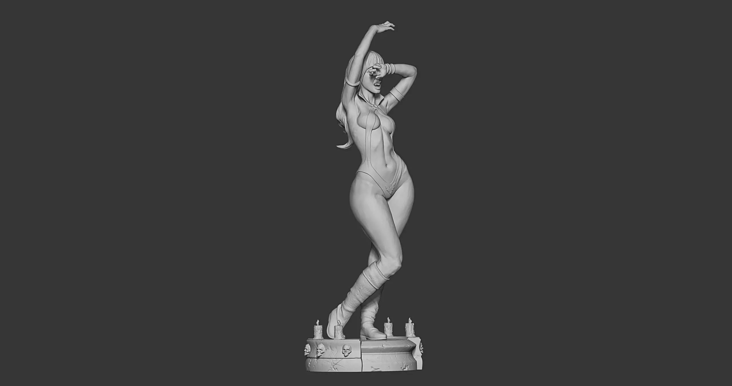 Vampirella 3D print model_19