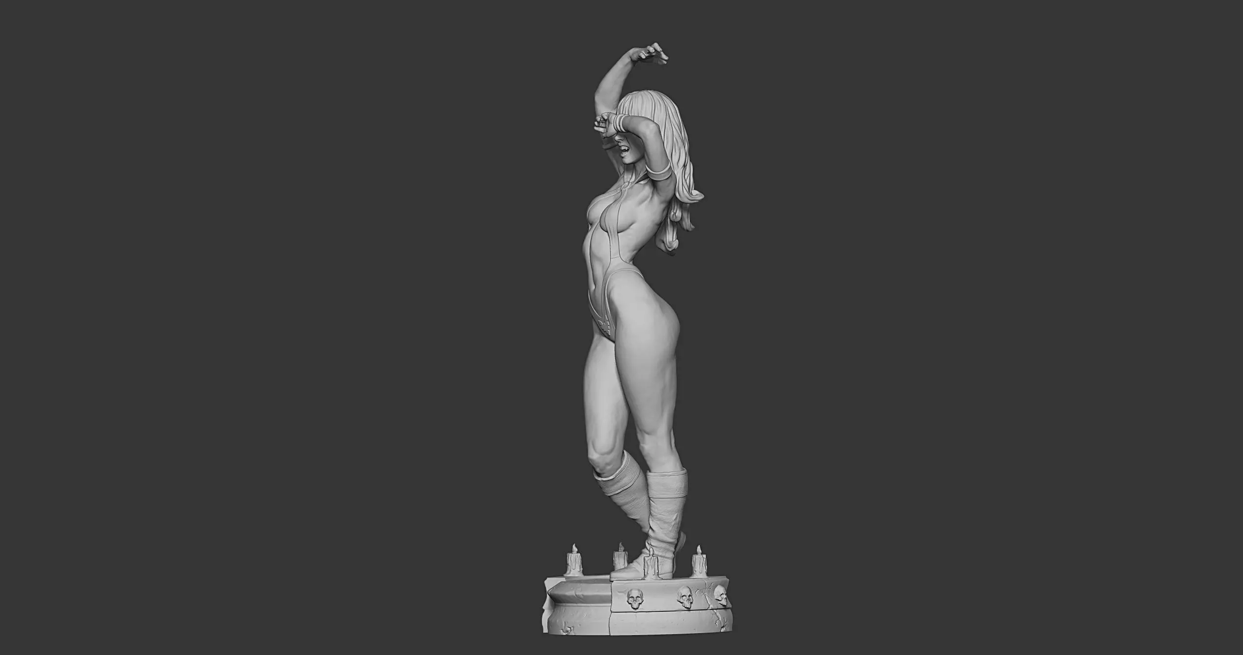 Vampirella 3D print model_13