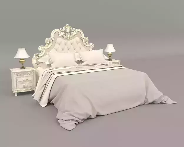 Classic European Style Bed Set 47