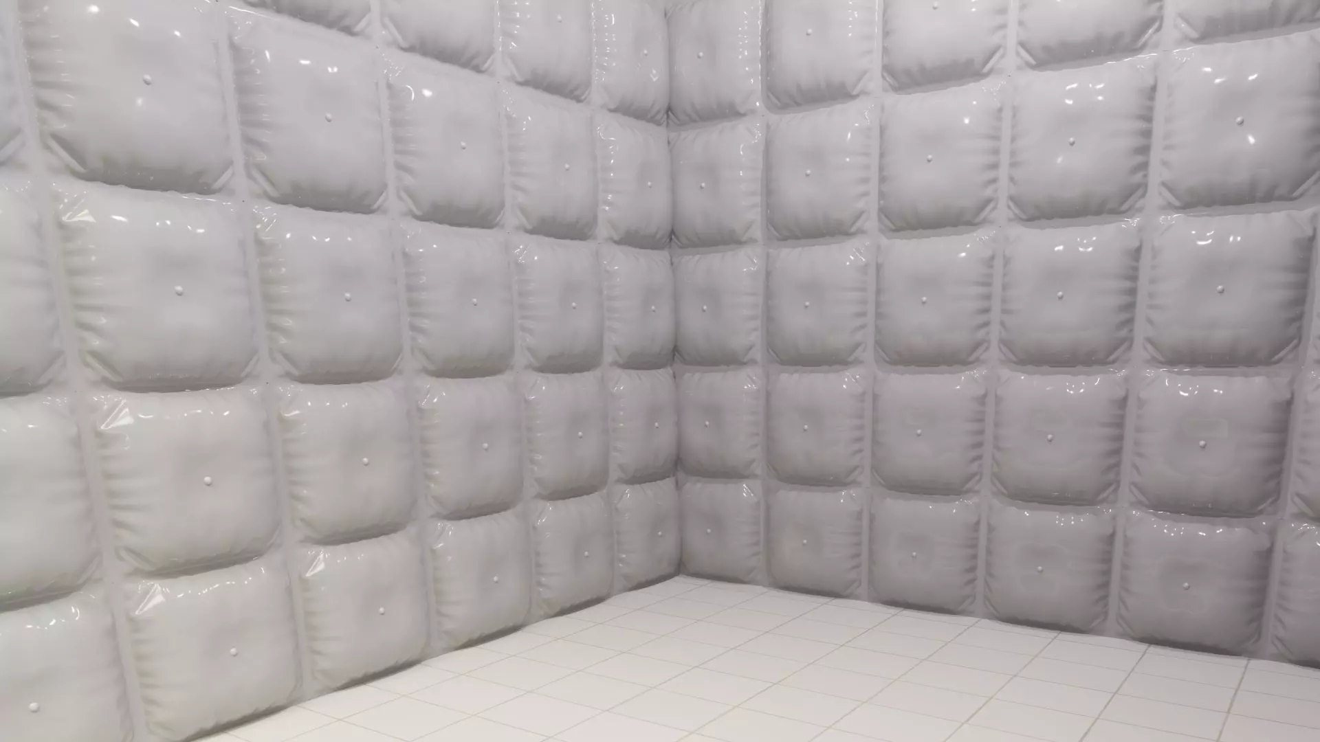 Padded Room Pad Low Poly 3D Model Low-poly 3D model_4