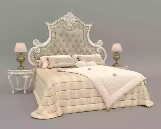 Classic European Style Bed Set 50