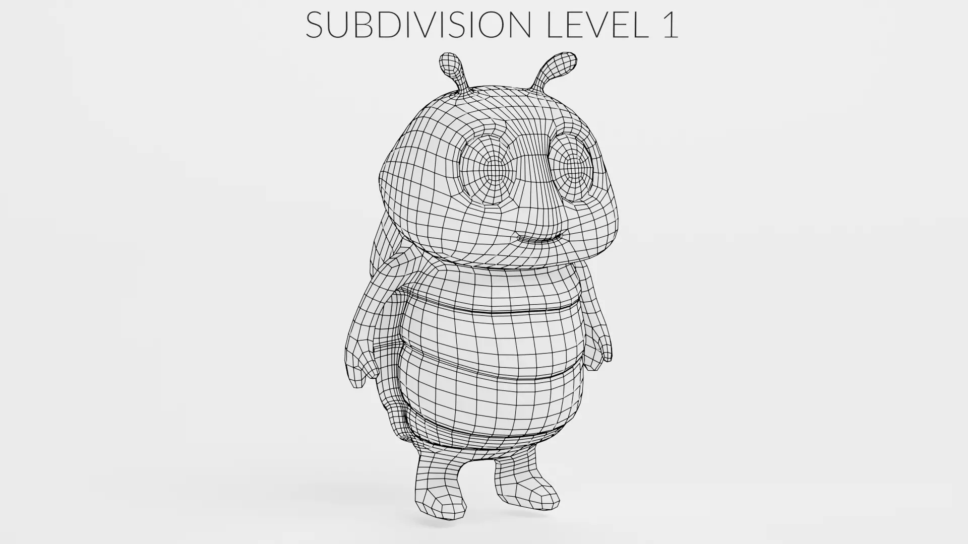 Stylized Cartoon Pill-bug Character - Rigged 3D model_11