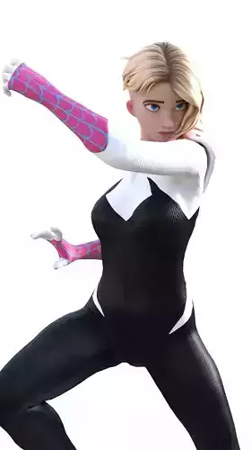 Gwen Stacy The Fearless Web-Slinger