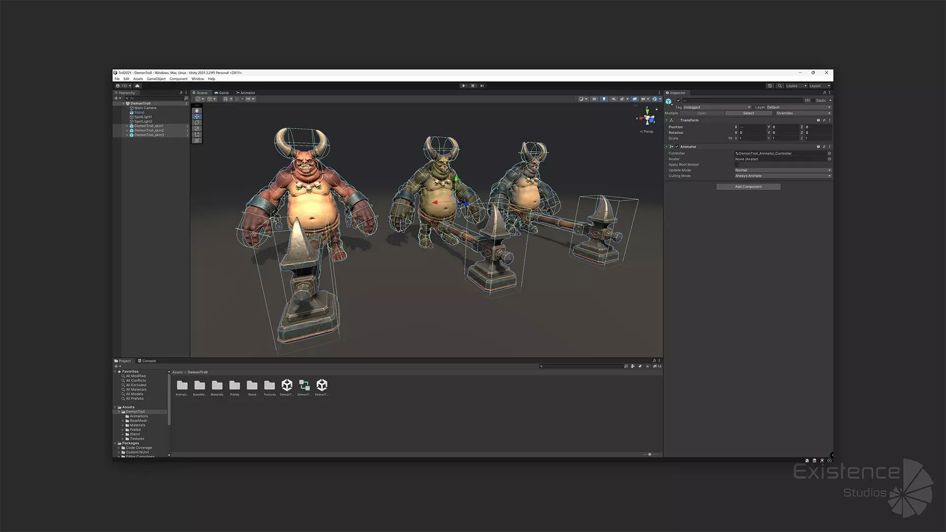 12 in 1 Mega Bundle - Stylized Fantasy Creature - Part 2 - 78 Low-poly 3D model_48