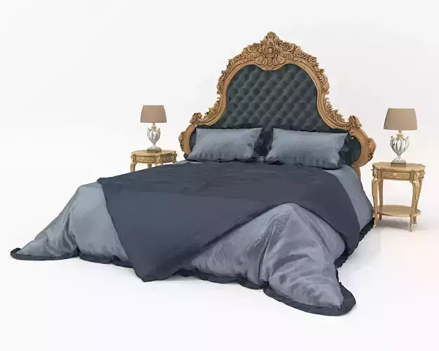 Classic European Style Bed Set 57